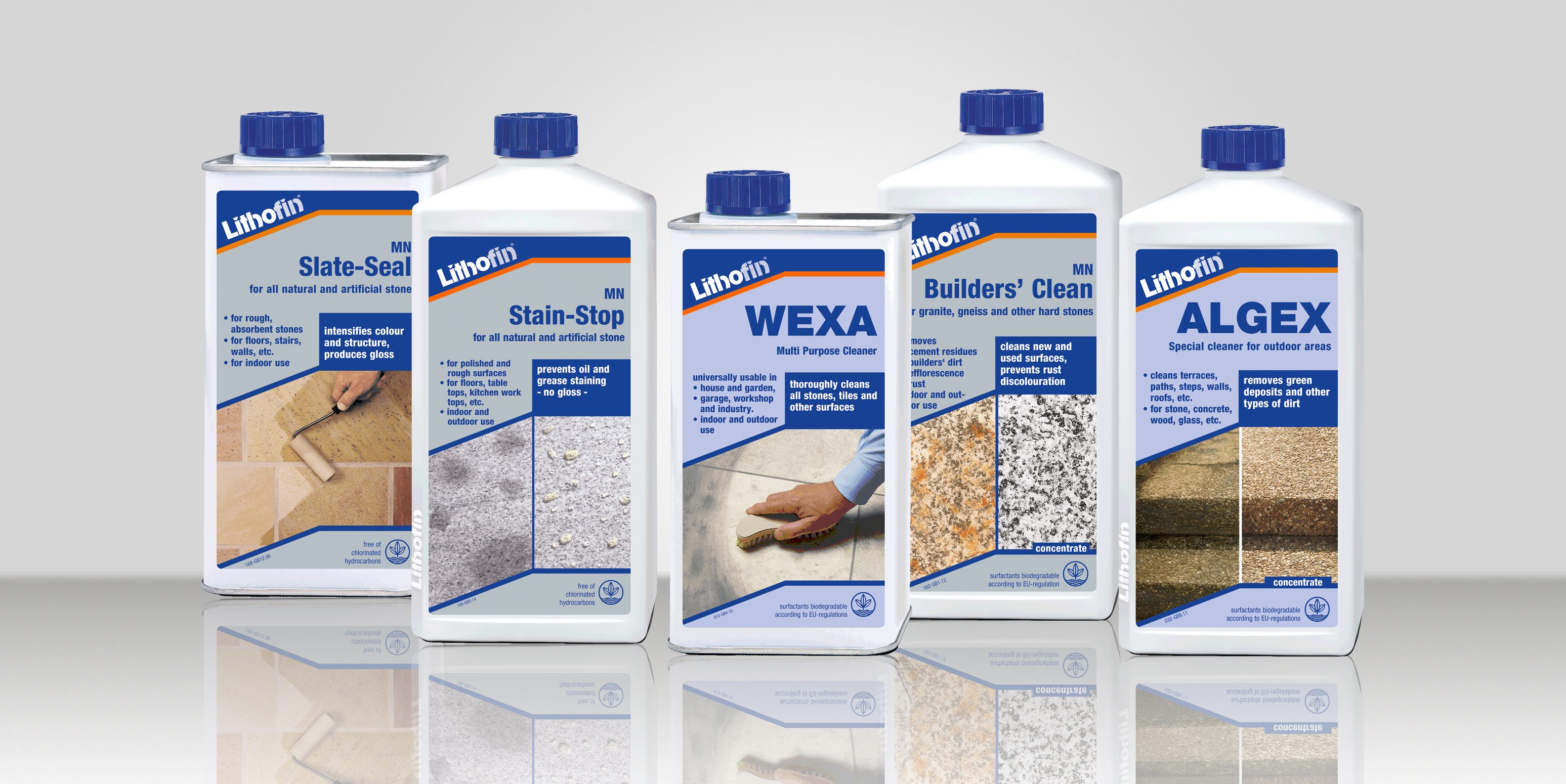 Lithofin Cleaning, Protecting & Sealing Products Lithofin Cleaning, Protecting & Sealing Products