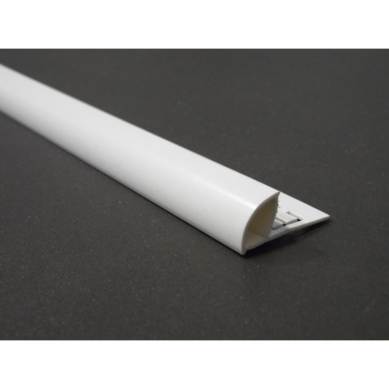 Trimtraders Pvc Quadrant Round Edge Tile Trim 2 5m