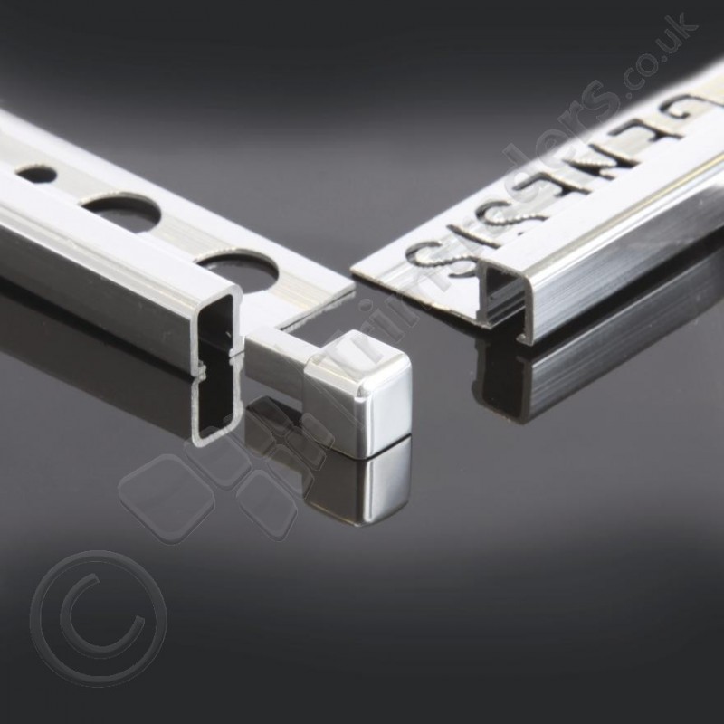 Tile Trims Genesis Aluminium Contour Trim Corners Ecg 2 Pack Adhesive Grout - Metal Corner Trim Tile Trims Genesis Aluminium Contour Trim Corners Ecg 2 Pack Adhesive Grout - Metal Corner Trim