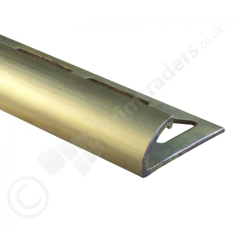 Tile Trims Dural Brass Quadrant Tile Trim (DRM) Tile Adhesive & Grout